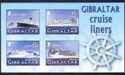 Gibraltar 2005 Ships / Cruise Liners / Nautical / Boats / Transport 4v m / s (n36028)