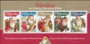 Gibraltar 2006 Christmas/ Greetings/ St Nicholas/ Santa Claus/ Father Christmas 5v m/s (b141p)