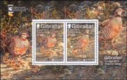 Gibraltar 2019 Europa/ Partridge/ Birds/ Nature/ Wildlife/ Conservation 2v m/s (b8436s)