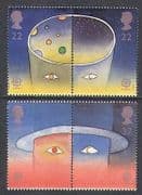 Great Britain 1991 Europa / Animated Space 4v s-t n22037