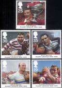 Great Britain 1995 Rugby League 100th/ Sports/ Games/ People 5v set (n18243)
