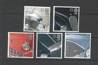 Great Britain 1996 SPORTS / CLASSIC CARS 5v set (n18229)