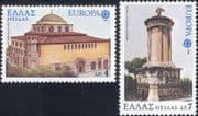 Greece 1978 Europa/ Buildings/ Church/ Monument/ Architecture 2v set (n46858)