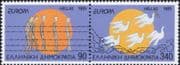 Greece 1995 Europa/ Peace/ Freedom/ Prisoners/ Barbed Wire/ Doves/ Birds 2v set s-t pr (ex1090)