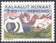 Greenland 1985 IYY/ International Youth Year/ Birds/ Nature/ Leisure/ Animation 1v (n31821)
