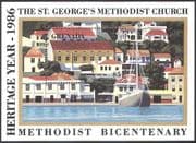 Grenada 1986 Church/ Heritage /Buildings /Architecture/ Boat/ Transport m/s (n41286)