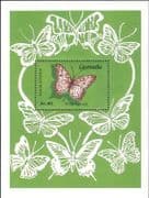 Grenada 1989 Butterflies/ Insects/ Nature/ Conservation/ Butterfly 1v m/s (s3814b)