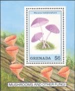 Grenada 1989 Fungi/ Mushrooms/ Plants/ Nature 1v m/s (b2232d)