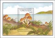 Grenada 1990 Fungi/ Mushrooms/ Plants/ Nature 1v m/s (b2232j)