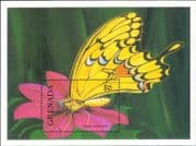 Grenada 1991 Butterflies/Insects/ Nature/ Conservation/ Butterfly 1v m/s (s3814e)