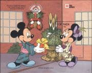 Grenada 1991 Disney/ Mickey/ Minnie/ Cartoons/ Animation/ Phila Nippon '91/ StampEx1v m/s (s6148)