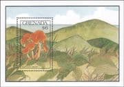 Grenada 1991 Fungi/ Mushrooms/ Plants/ Nature 1v m/s (b7735g)