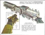 Grenada 1992 Model Railways/ Trains/ Locomotive/ Rail/ Toys/ Transport 1v m/s (s5709f)