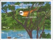 Grenada 1993 White-Crested Thrush/ Birds/ Songbirds/ Nature/ Wildlife 1v m/s (b5069s)