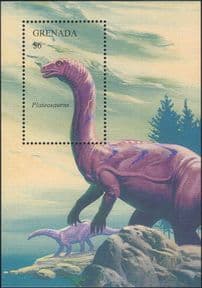 Grenada 1994  Dinosaurs/ Prehistoric Animals/ Nature/ Reptiles  1v m/s  (b7119g)