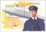 Grenada 1996 Zeppelins/ L13/ Airships/ Balloons/ Transport/ Aviation 1v m/s (n26390s)