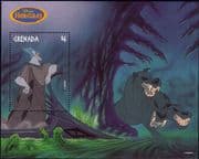 Grenada 1998 Disney/ Hercules/ Hades/ Films/ Cinema/ Cartoons/ Animation 1v m/s (b248b)