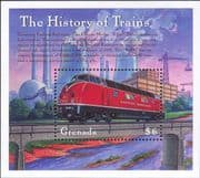 Grenada 2000 Diesel Locomotive/ Trains/ Railways/ Rail/ Transport 1v m/s (n12546f)