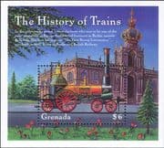 Grenada 2000 Steam Engine/ Locomotive/ Trains/ Railways/ Rail/ Transport 1v m/s (n12546e)