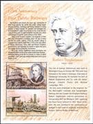 Grenada 2000 Trains/ Railway/ Rail/ Locomotives/ Steam Engines/ Transport 2v m/s (s705t)