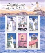 Grenada 2001 Lighthouses/ Maritime/ Safety/ Buildings/ Architecture 6v sht (n41510j)