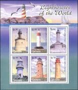Grenada 2001 Lighthouses/ Maritime/ Safety/ Buildings/ Architecture 6v sht (n41510m)
