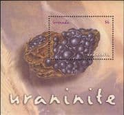 Grenada 2001 Minerals/ Rocks/ Crystals/ Geology/ Mining 1v m/s (n40141)