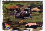 Grenada 2001 Steamer Duck/ Ducks/ Birds/ Nature/ Wildlife/ StampEx 1v m/s (b2632n)