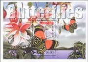 Grenada 2002 Butterflies/ Insects/ Nature/ Butterfly 1v m/s (s2367a)
