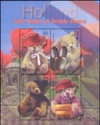 Grenada 2002 Teddy Bears/ 100th Anniversary/ Toys/ Teddies 4v m/s (s2377)