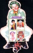 Grenada 2003 Circus Clowns/ People/ Entertainment/ Motorbike/ Bike 4v m/s (s5050e)