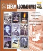 Grenada 2004 Trains/ Steam Engines/ Locomotives/ Railway/ Transport/ Bridge 9v sht (s1762c)