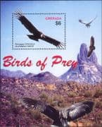 Grenada 2005 Californian Condor/ Birds of Prey/ Raptors/ Nature/ Wildlife 1v m/s (s4619a)