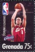 Grenada 2005 Zydrunas Isgauskas/ Basketball/ Sports/ Games/ Sportsmen/ People 1v (s1782j)