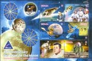 Grenada 2009 Apollo 11/ Space/ 40th Anniv. Moon Landing/ Astronauts 6v m/s (b8001z)