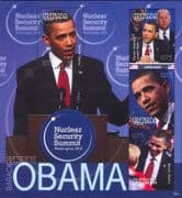 Grenada 2009 Barack Obama/ Politics/ People/ Government/ Politicians 4v m/s (n41985f)