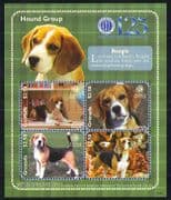 Grenada 2009 Beagle/ Dogs/ Pets/ Hounds/ Nature/ Animals/ AKC 4v m/s (n32440)