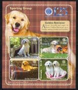 Grenada 2009 Golden Retriever/ Dogs/ Pets/ Animals/ Nature/ AKC 4v m/s (n32439)