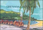 Grenada Grenadines 1984  Steam Engines/ Railway Locomotives/ Trains  1v m/s  (s703n)
