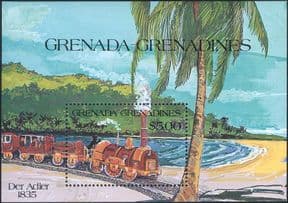 Grenada Grenadines 1984  Steam Engines/ Railway Locomotives/ Trains  1v m/s  (s703n)