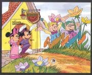 Grenada Grenadines 1985 Disney/ Grimm/ Mickey/ Elves/ Stories/ Cartoons 1v m/s (n26687)