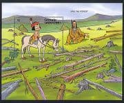 Grenada Grenadines 1991 Disney / Ecology / Horse m / s d00210