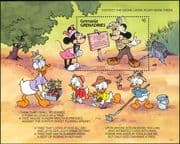 Grenada Grenadines 1991 Disney/ Trees/ Conservation/ Ecology/ Nature/ Poem/ Cartoons 1v m/s (b409h)