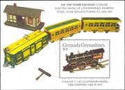 Grenada Grenadines 1992 Model Railways/ Steam Engine/ Trains/ Rail/ Toys/ Transport 1v m/s (b9790l)