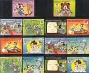 Grenada Grenadines 1994 Philakorea '94/ Disney/ Mickey/ Cartoons/ Animation 14v set (s5541q)