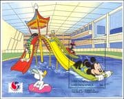Grenada Grenadines 1994 Philakorea '94/ Disney/ Mickey/ Swimming/ StampEx 1v m/s (ad1085)