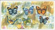 Grenada Grenadines 1997 Butterflies/ Insects/ Nature/ Butterfly 6v m/s (b1771c)