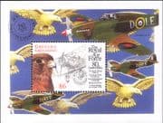 Grenada Grenadines 1998 Royal Air Force 80th/ Aviation/ Planes/ RAF/ Eagle/ Birds 1v m/s (s5882y)