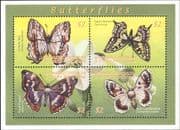 Grenada Grenadines 2000 Butterflies/ Insects/ Nature/ Butterfly 4v m/s (b5161c)