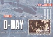 Grenada Grenadines 2004 D-Day/Plane/Aviation/WWII/Military/War 1v m/s (n32452)